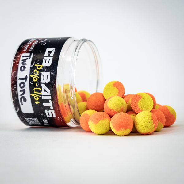 Pop Ups 2 Color Gelb/Orange 60g 16mm